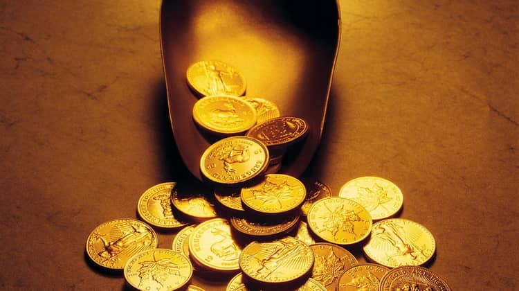 Antique gold coins of Austria