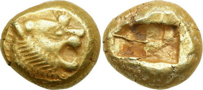 монета Лидийский статер