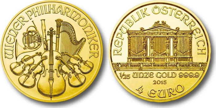 Выпущенные в евро монеты