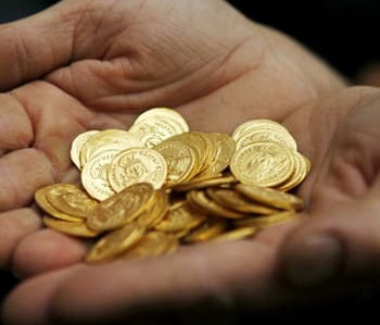 Введение золотых монет в обращение