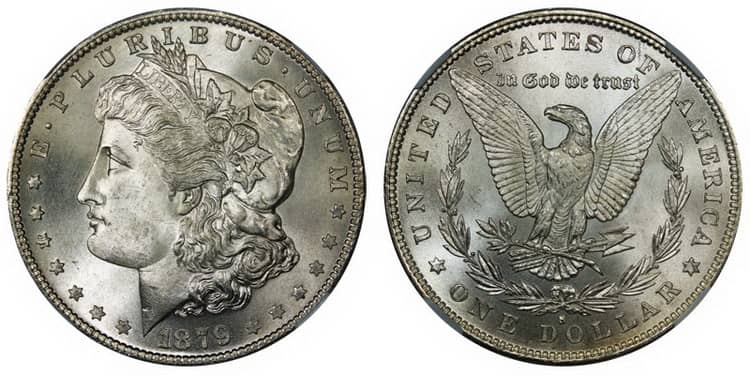 1 доллар 1879г