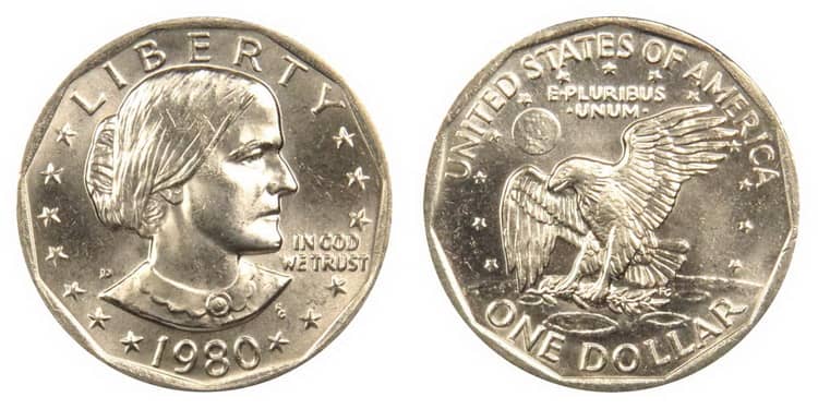 1 доллар 1980г