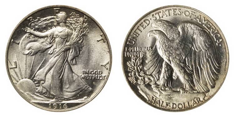 50 центов 1916г