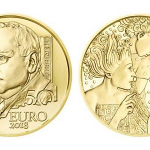 50 Austrian euros coins