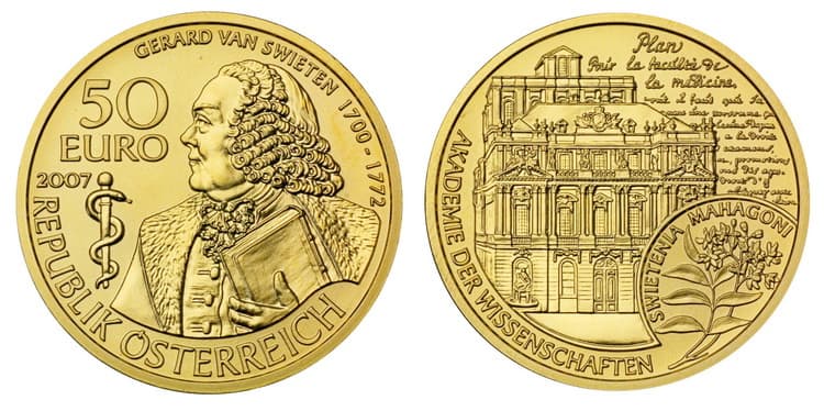 Золотая монета Герард ван Свитен