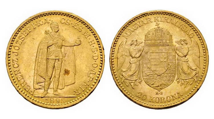 10 венгерских крон (1892-1914, без новоделов 1892 года)