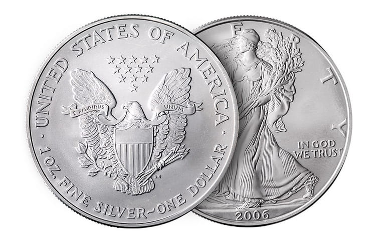 Американский серебряный орел 2006г