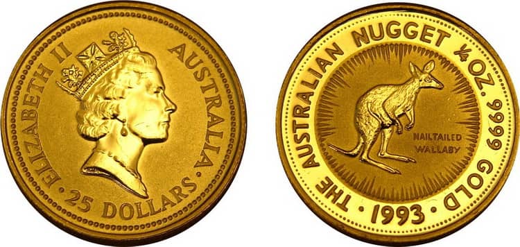 Дизайн золотых монет 1989-2007 годов