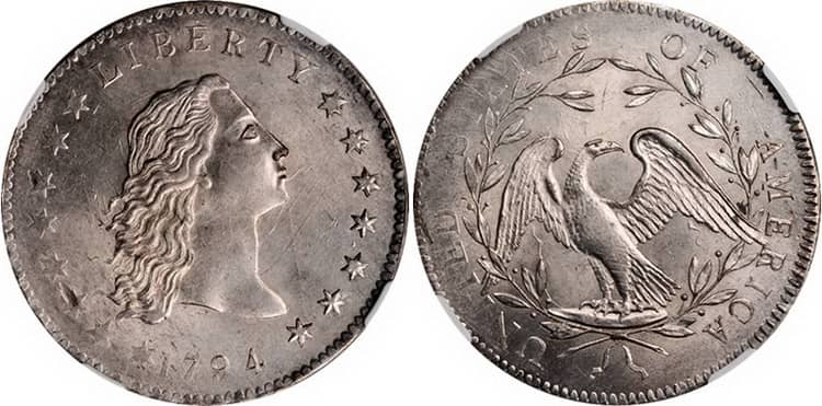 Монета 1794г