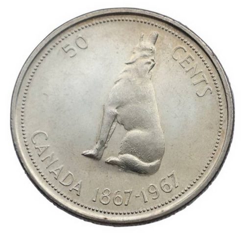 Монета 50 центов