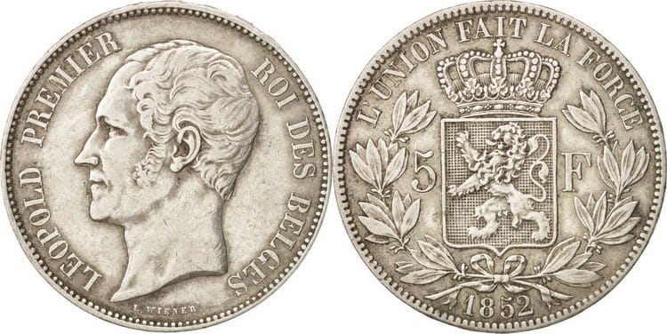 Монета с изображением Лепольда 1