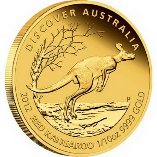 австралийская монета из серии Кенгуру