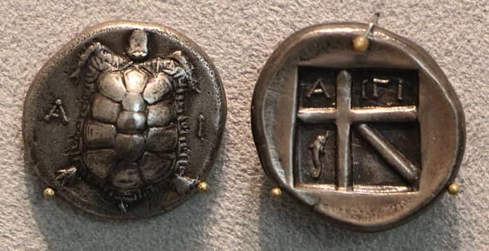 Первые древнегреческие монеты