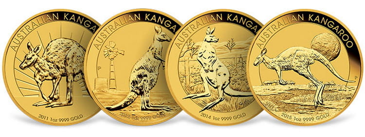 Серия монет с Кенгуру