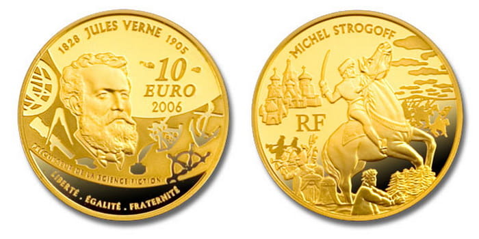 золотая монета 2006 года Франция