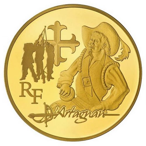 золотая монета Франции 2013года