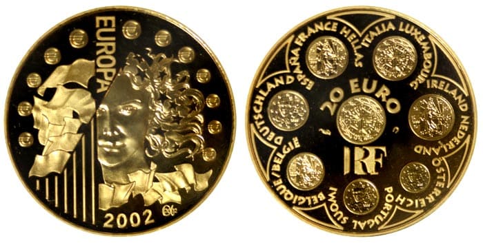 золотая монета Франции