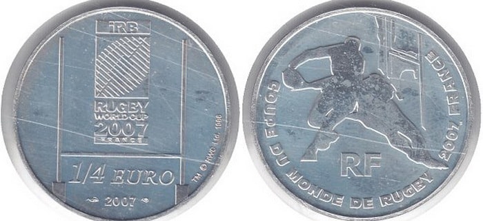 монета 2007 года Франция