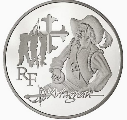 памятная монета Франции 2012 года