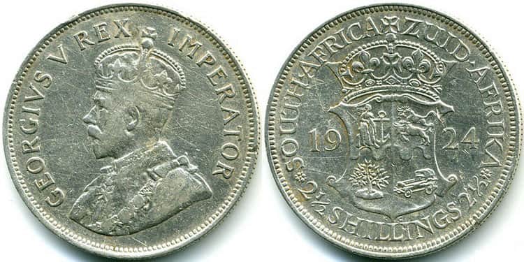2,5 шиллинг 1924 г