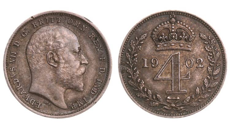 4 пенса 1902 г