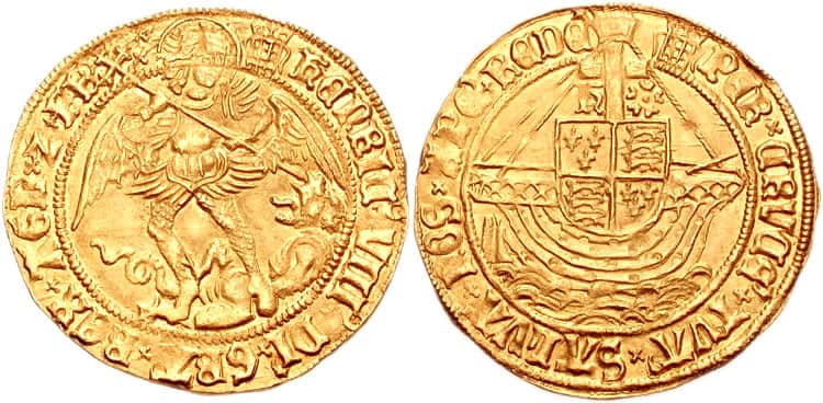1 энджел 1485-1509 гг. «Святой Михаил»