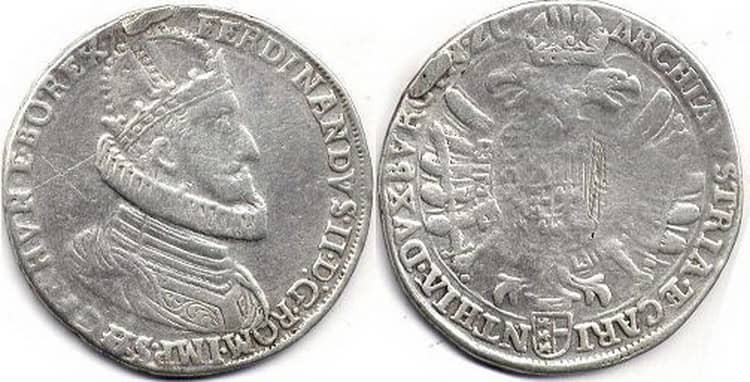 Чеканка Фердинанда II 1619-1637 гг