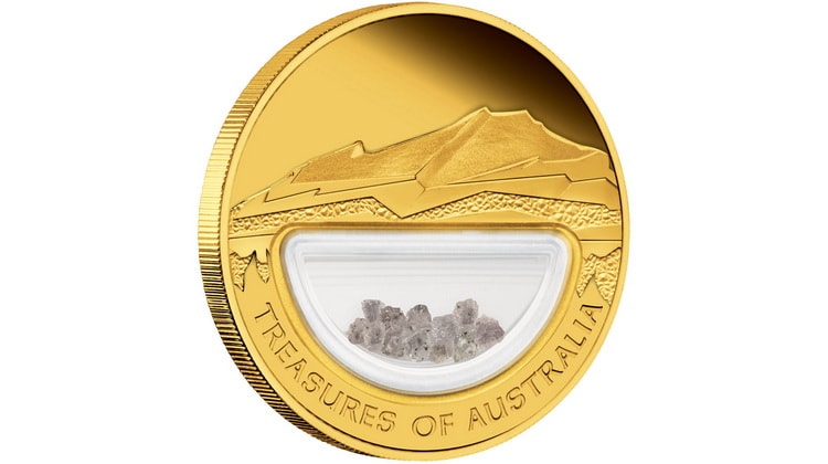 Драгоценные золотые монеты серии Сокровища Австралии