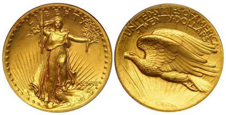 золотая монета свобода 