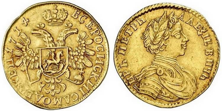 Каталог старинных золотых монет 