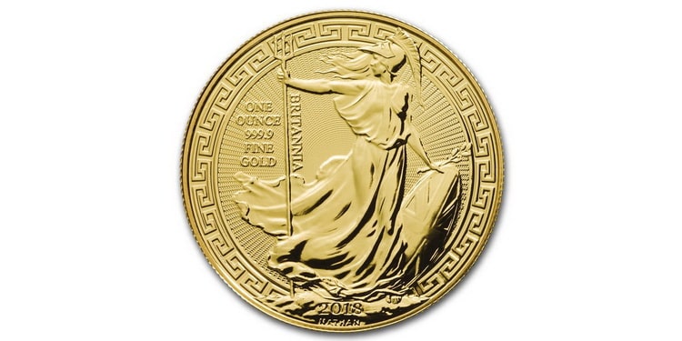 Золотая монета 2018 года