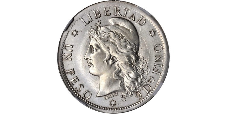 Серебряные монеты Аргентины