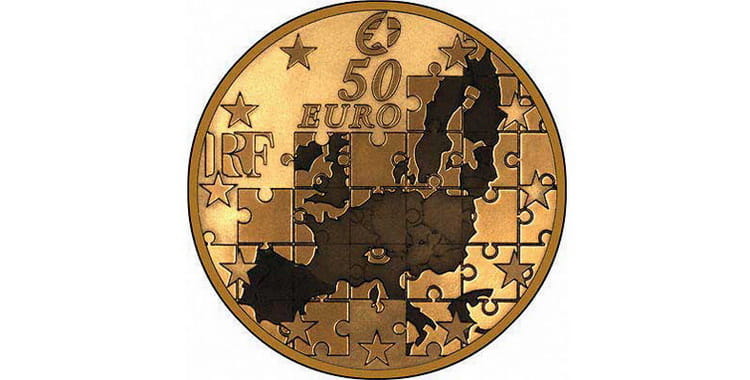 Золотые монеты Европейского Союза