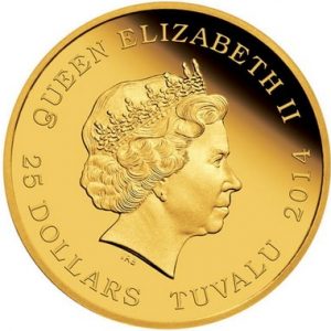 Золотые и серебряные монеты Тувалу